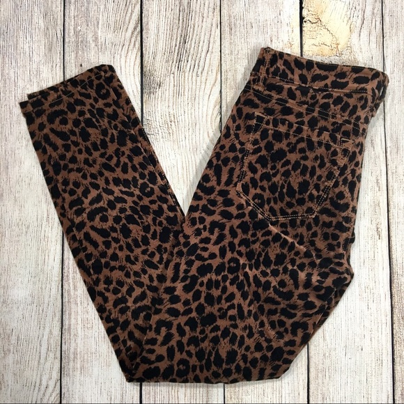 loft leopard jeans
